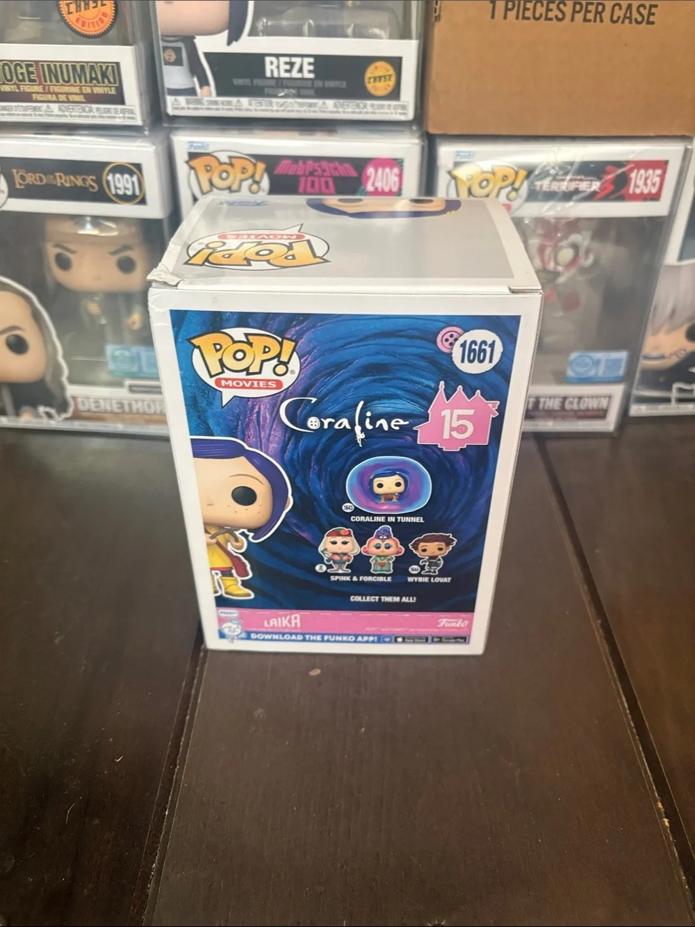 Funko Coraline Pop! Vinyl Figure - Blue Hair, Yellow Outfit